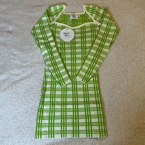 Green Gingham Dress